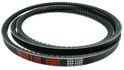 3VX375: Raw-Edge Cogged V-Belt