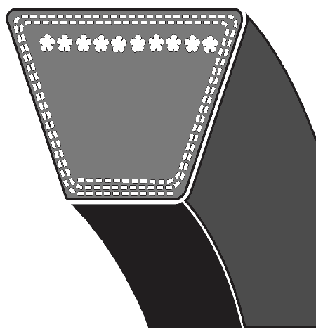 3V250: Wrapped V-Belt