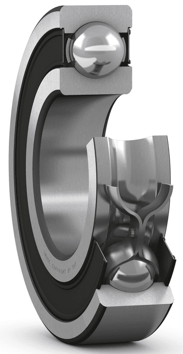 61800 2RSR: Deep Groove Ball Bearing
